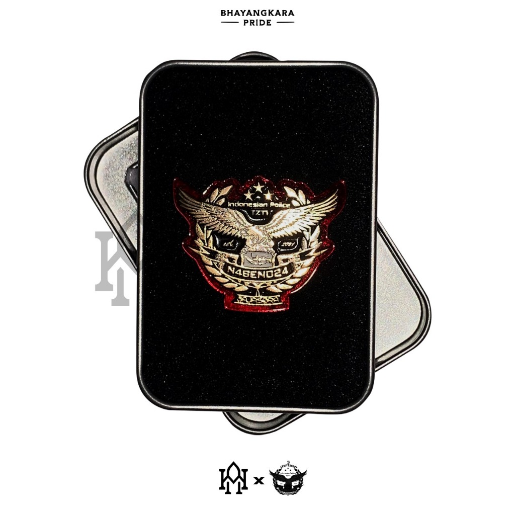 BREVET NAGENDRA GAJASORA || PIN 4650 || LENCANA N46ENDRA GAJA50RA