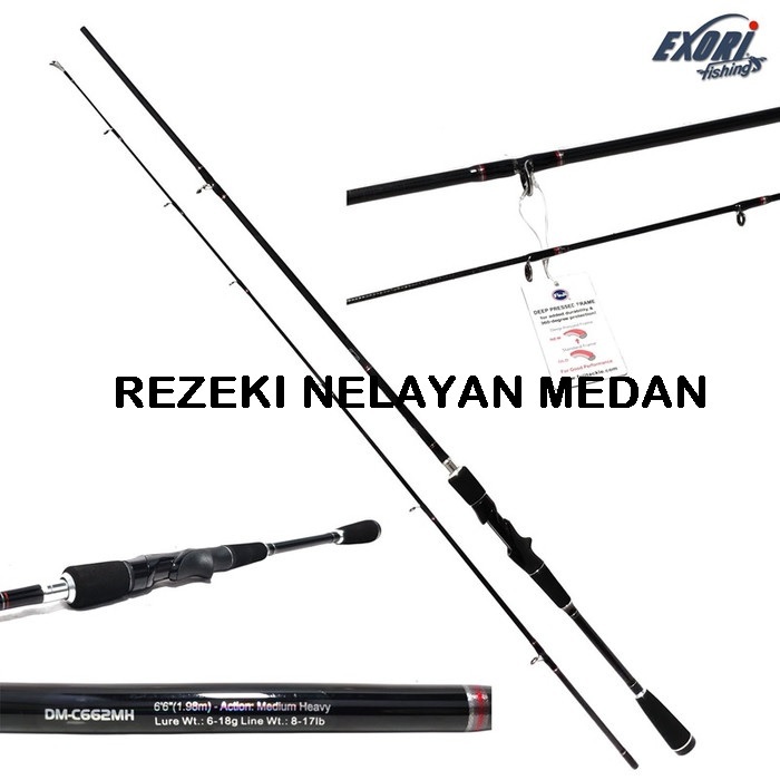 Joran Baitcasting EXORI Diamond Cast 602 / 662 | Joran BC EXORI FUJI Ring Guide