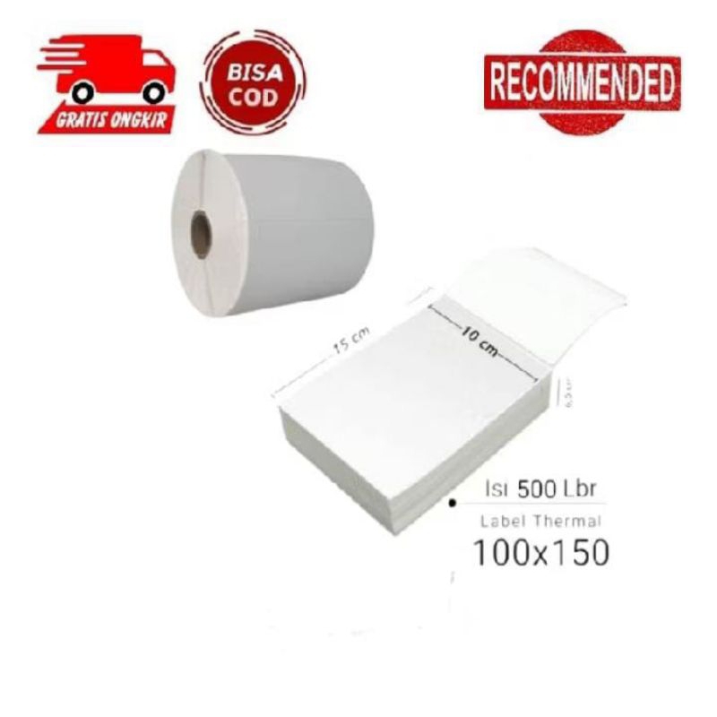 

RESI THERMAL STIKER 100 X150 ISI 500 LEMBR