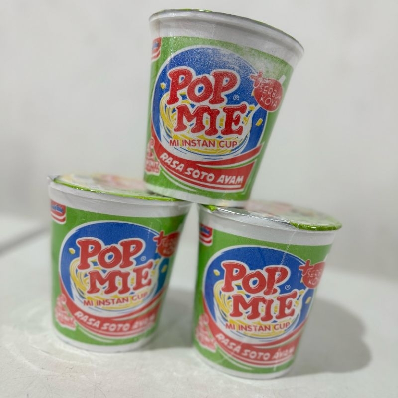 

Pop mie mi instan rasa soto ayam