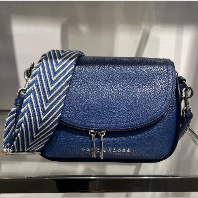 MJ The Groove Messenger Bag Webbing Navy