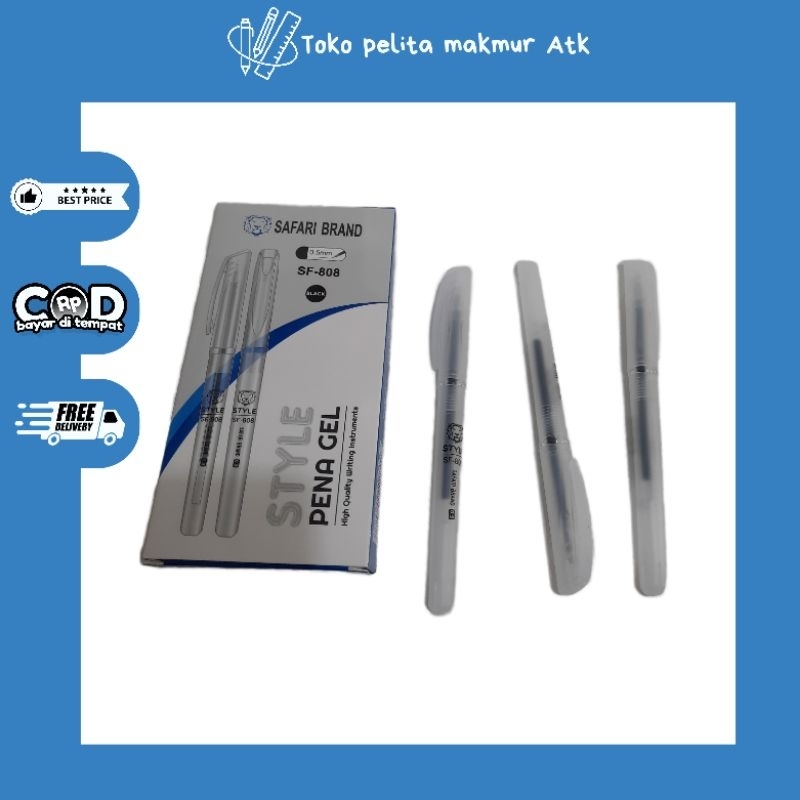 

BOLPOIN STYLE PENA GEL SF-808 0.5MM
