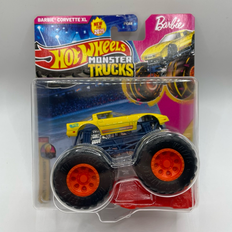 Hot Wheels Monster Trucks Barbie Corvette XL Super Vette Car Skala 64 Hotwheels Truck