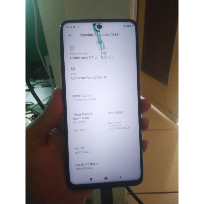 Redmi Note9 Pro 8/128 minus