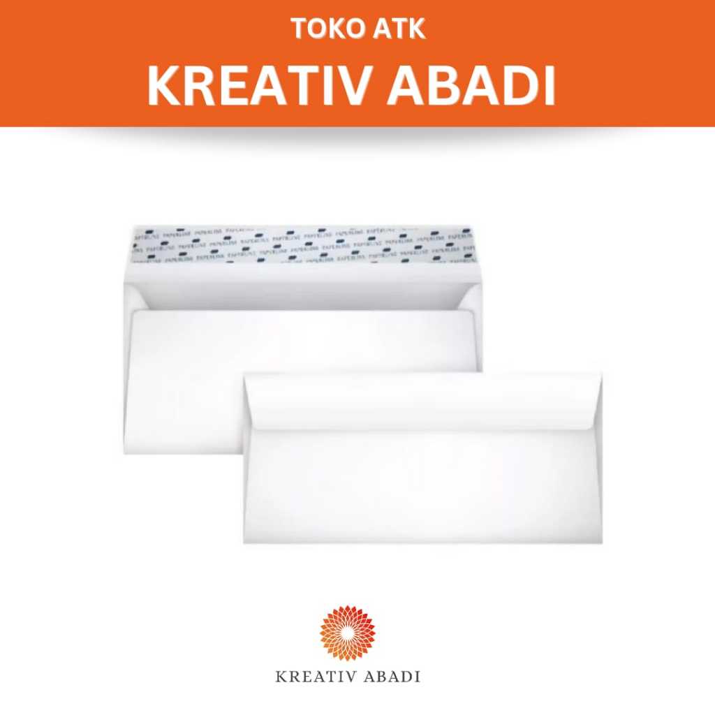 

Amplop putih panjang isi 10 pcs