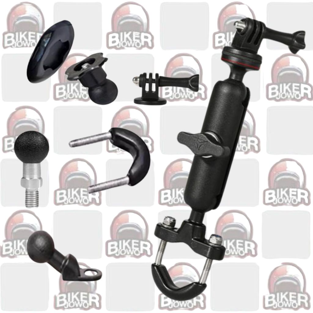 Motowolf Bracket Insta 360 Action Camera Mounting Motor Cam Holder Cam Holder Motor - Action Camera 