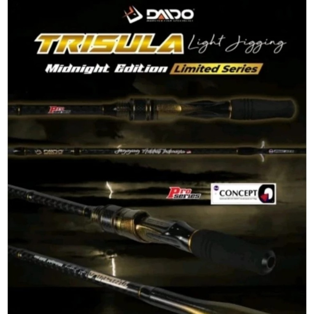 Joran Daido Trisula pro series light jigging 602
