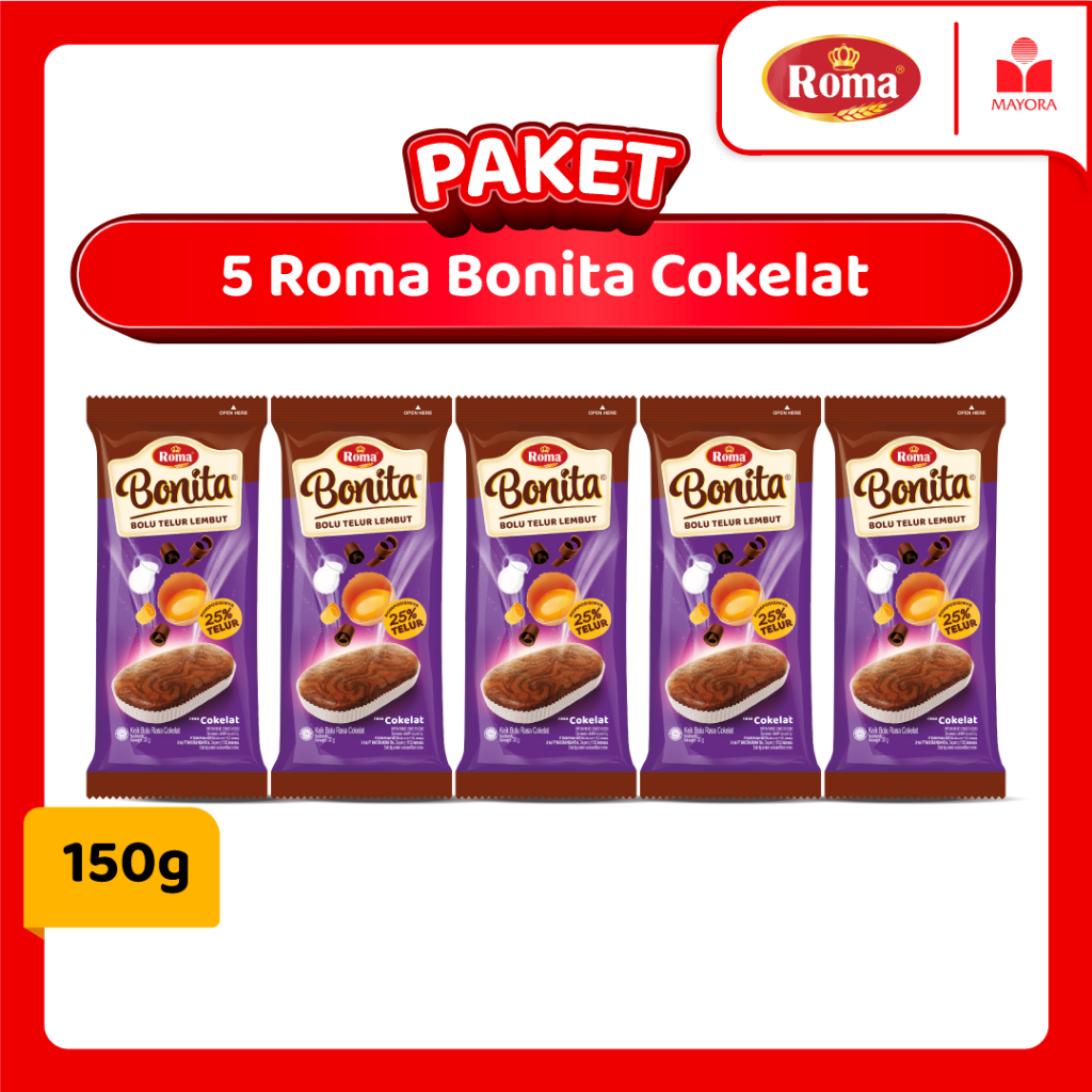 

Paket 5 Roma Bonita Cokelat