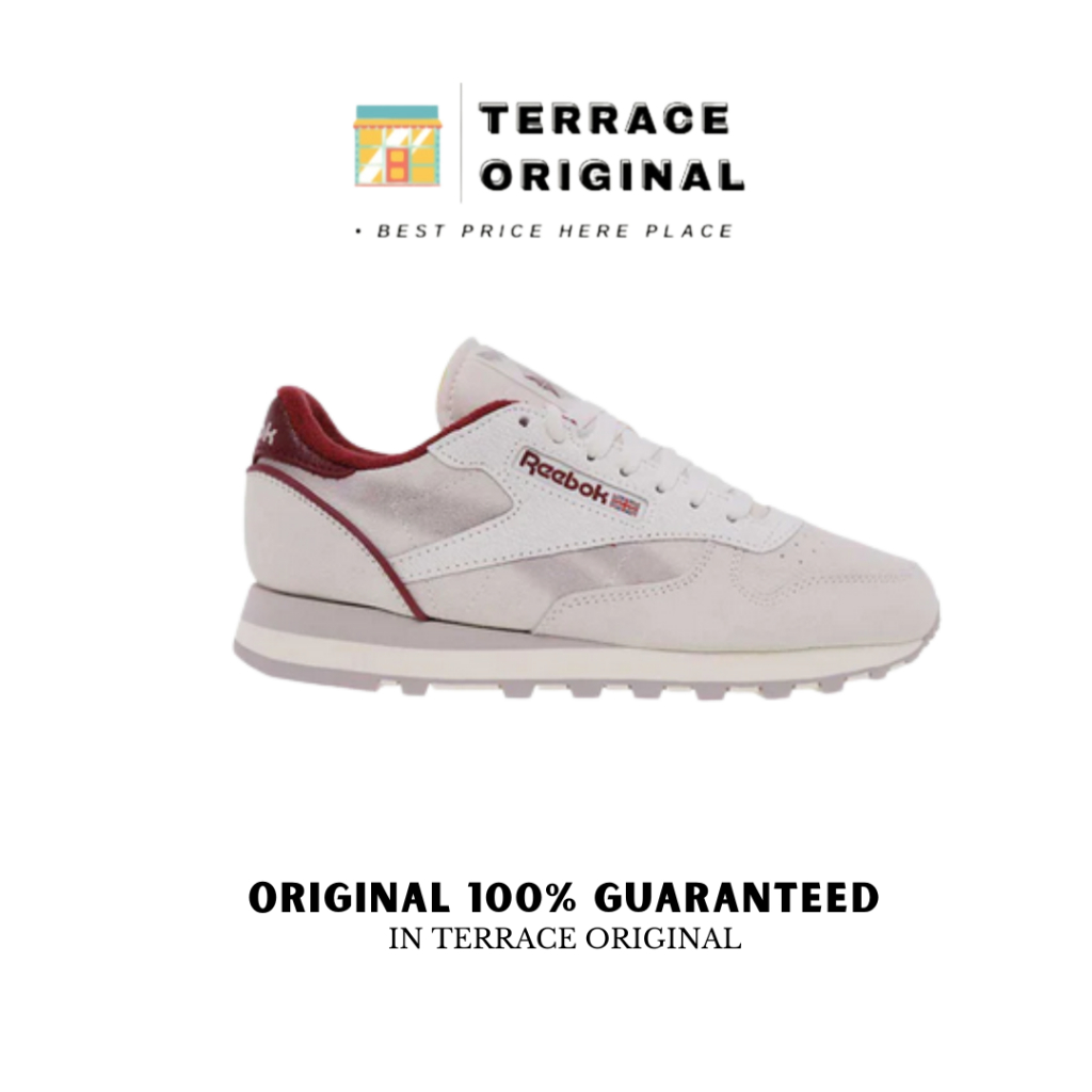 Sepatu Reebok Classic Leather Vintage 1983 Chalk Red