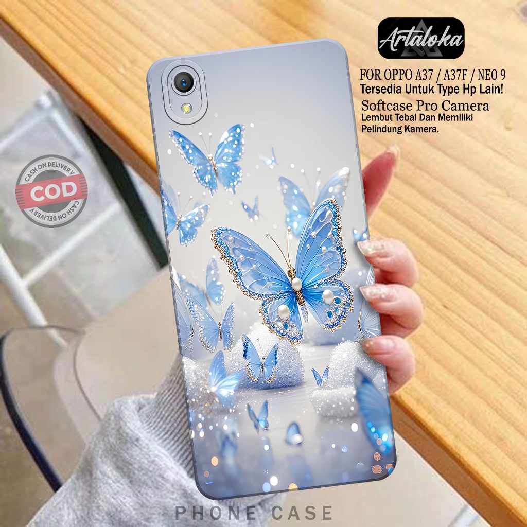 Case Hp OPPO A37/A37F/NEO 9 Fashion Case Kupu Kupu Softcase OPPO A37/A37F/NEO 9 Casing OPPO A37/A37F