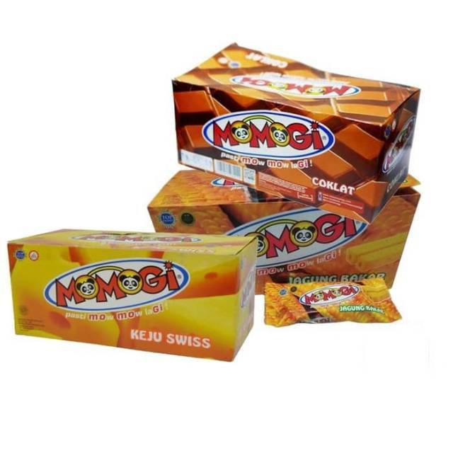 

1 Pak Momogi Waffer Stik Isi 10 Pcs x 12 Gr Kemasan 1000