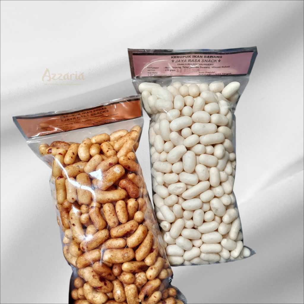 

AZZARIA Kerupuk Ikan Snack Ringan Kering