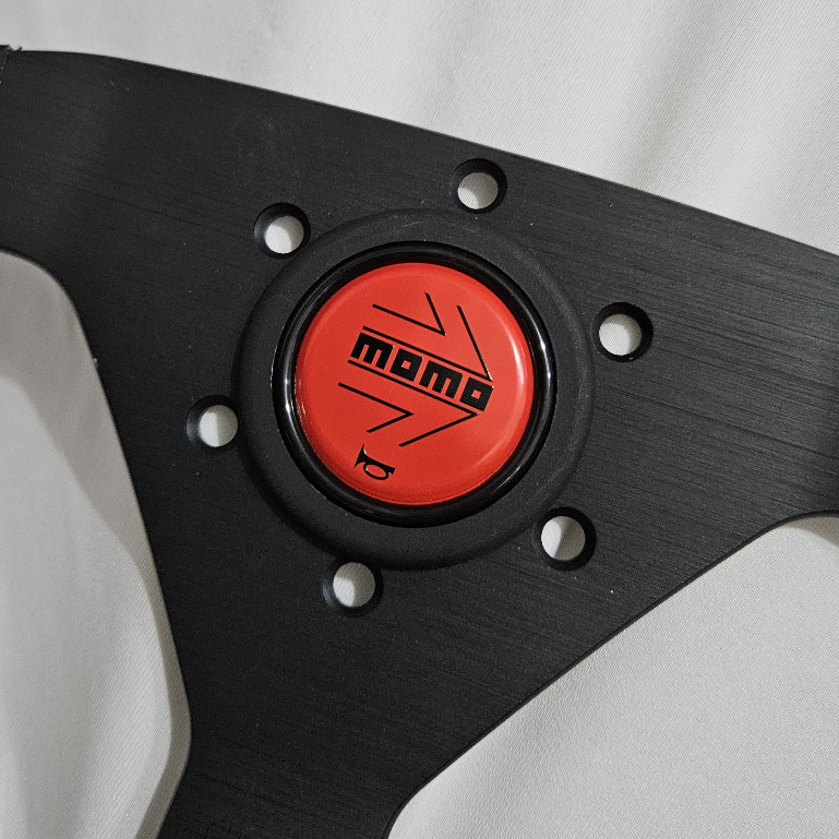 Tombol Klakson Momo Red Import Momo Horn Button Like Original Merah