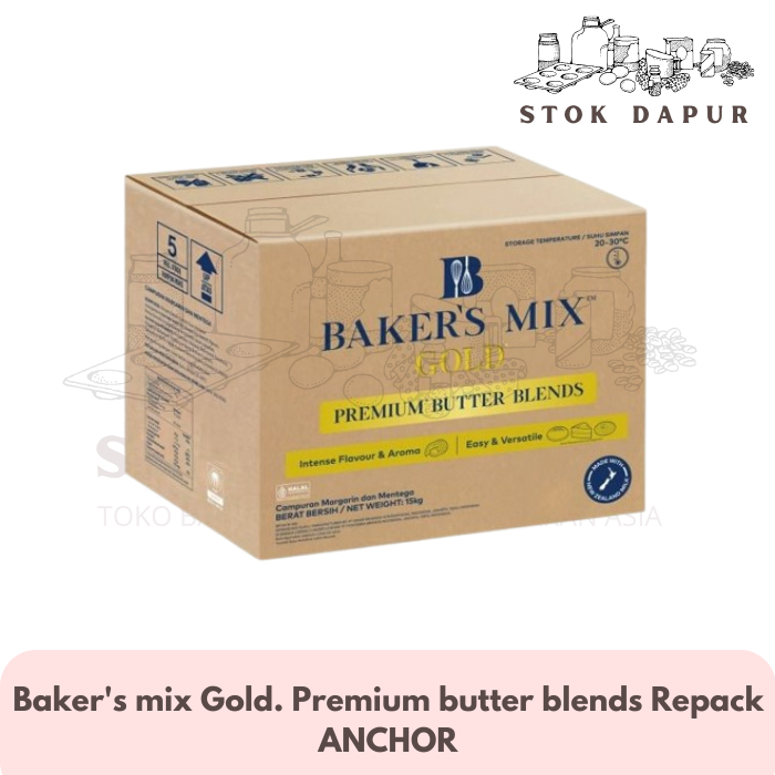 

Anchor Baker's Mix Gold - Premium Butter Blend – Repack