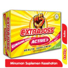 

Extra Joss Active – Suplemen Energi Ginseng Korea (6 x 4.2g)