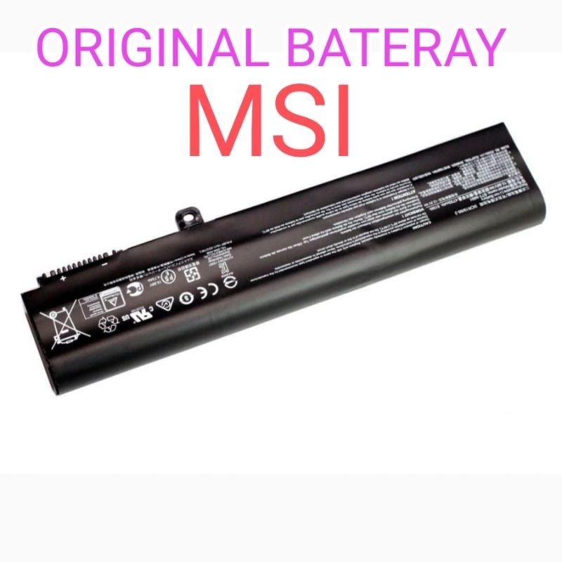 Baterai Laptop MSI GE62 GE72 GP62 PE60 2QE APACHE BTY-M6H