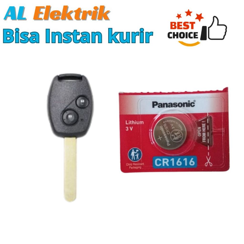 BATERAI REMOT MOBIL HONDA MOBILIO BATTERY REMOTE ALARM KUNCI ORIGINAL