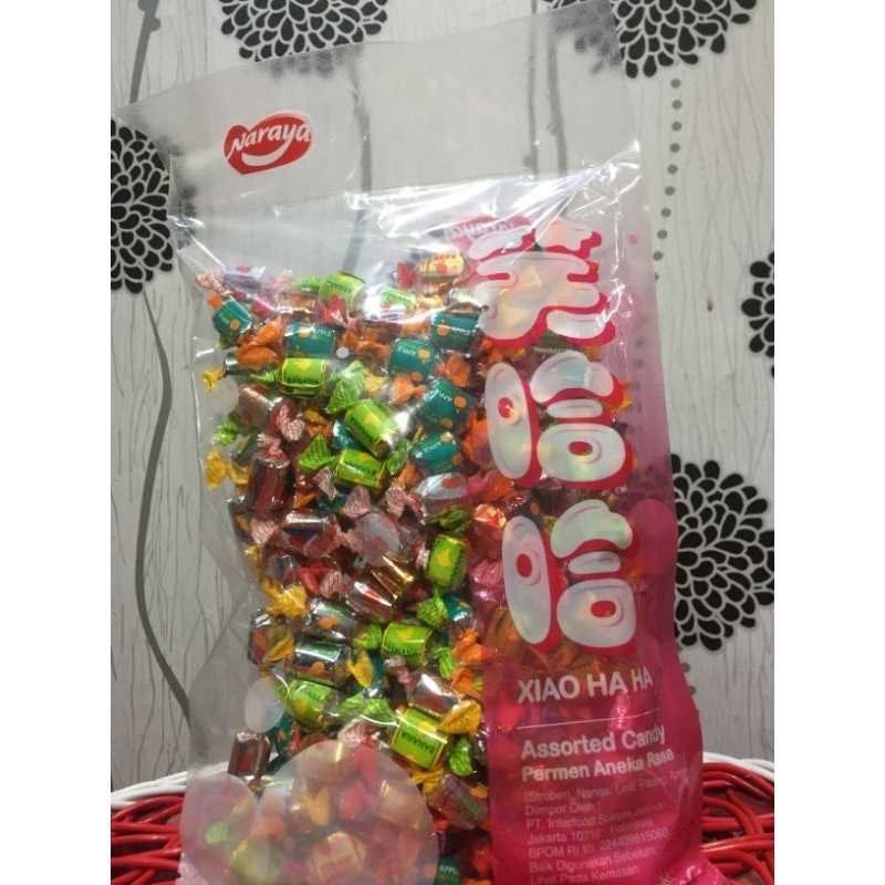

Naraya permen XIAO HA HA 500 gr,oleh oleh khas arab