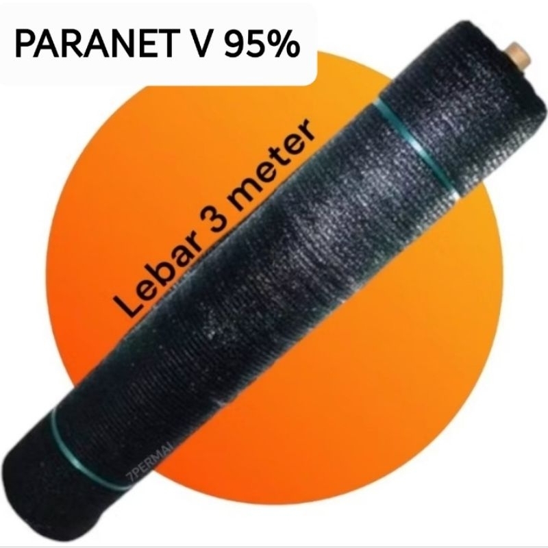 Paranet 95% V / Jaring Anggrek 95% V / Terpal Jaring Bunga Paranet 95% V Asli (Harga 1meter)