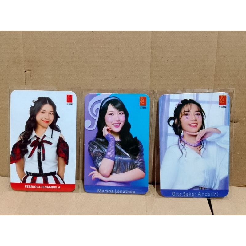 [ Official ] PhotoCard JKT48 MNG Fest.SHC (Olla), Chatime (Gita dan Marsha), Japota (Gracia dan Mars