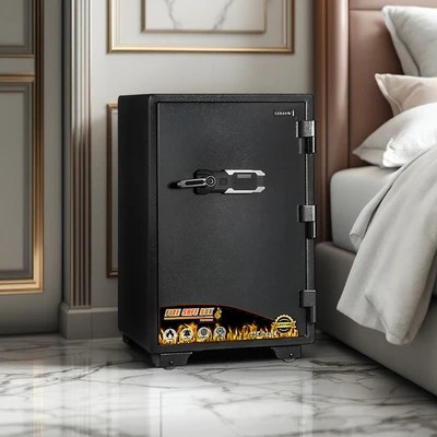 Krisbow Brankas Tahan anti Api dan Air Besar 57 x 60 x 92 Cm