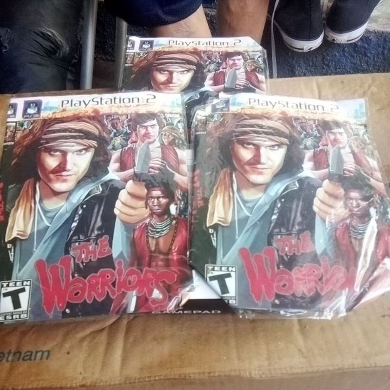 kaset ps 2 the warriors