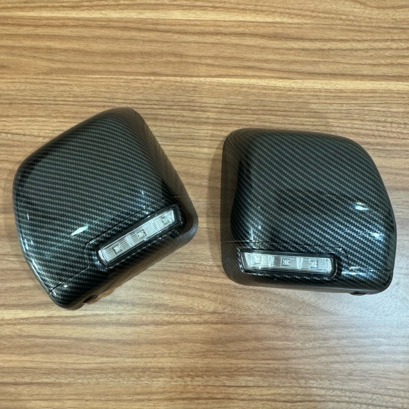 Cover Mirror Case Karbon Front Car Light Lamp Sarung Penutup Pelindung Tutup Spion Kaca Lampu Sein D