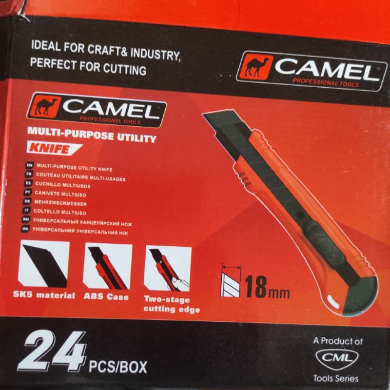 

Cutter Pisau Pemotong Camel Serbaguna