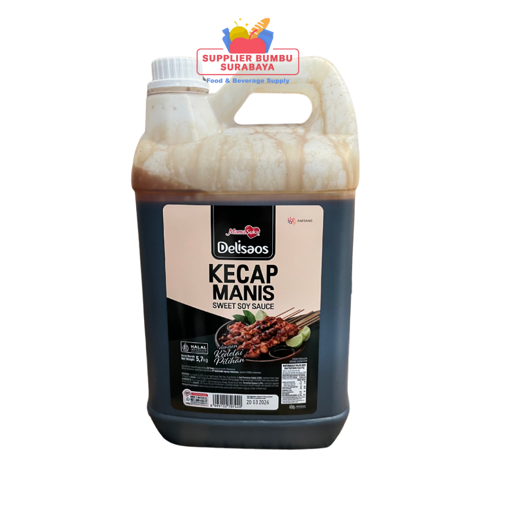 

MamaSuka Delisaos Kecap Manis 5,7kg