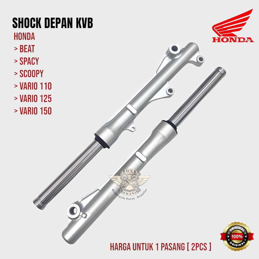 Shock Depan Honda Beat Spacy Scoopy Vario 110 125 150 Original Shock Depan Vario Shock Depan KVB