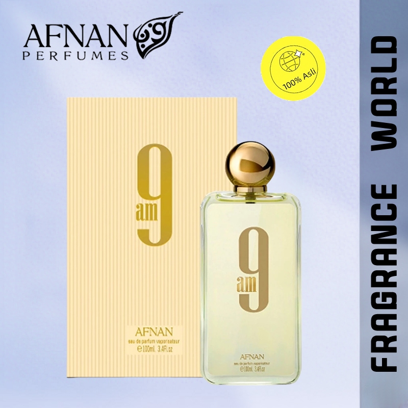 AFNAN 9 AM Pour Femme EDP 100ML/Afnan Indonesia Official/Afnan Official Store/Afnan Parfum/Afnan Uni
