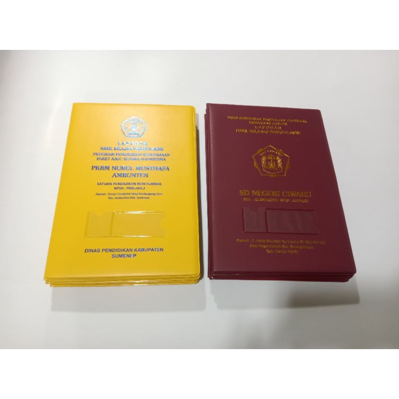 

rapot map isi 26 lembar berkualitas