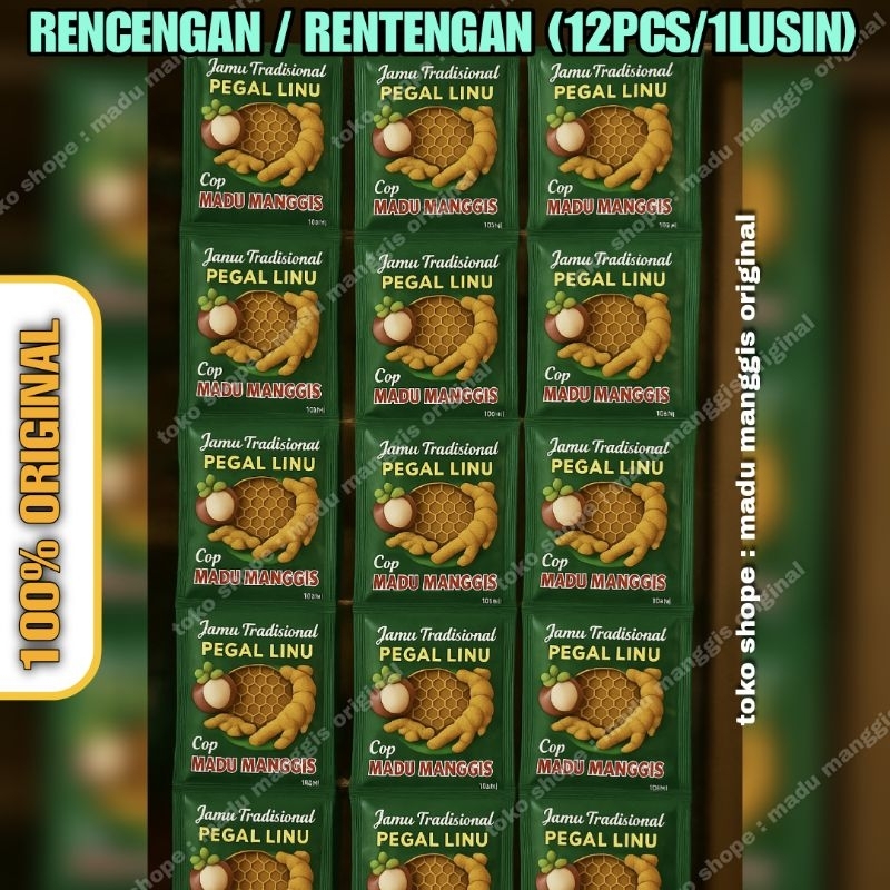 

12pcs Madu Manggis Herbal Alami