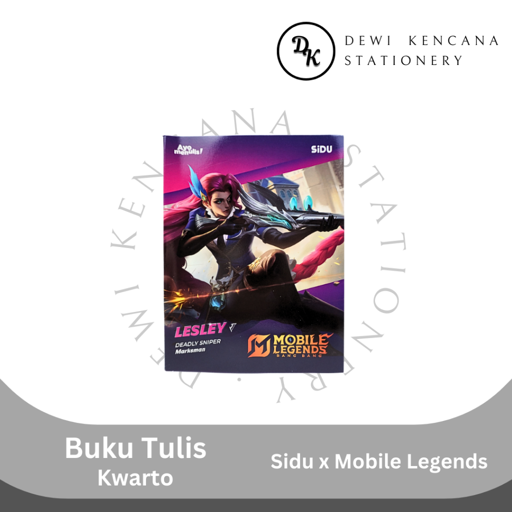 

BH01 Buku Tulis Mobile Legends Sidu Kwarto
