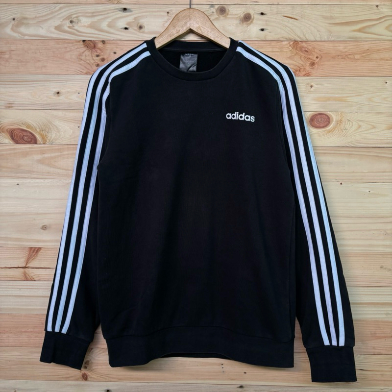 Crewneck Hoodie Adidas Essentials Originals - Second Very Good Condition Untuk Laki Laki & Perempuan