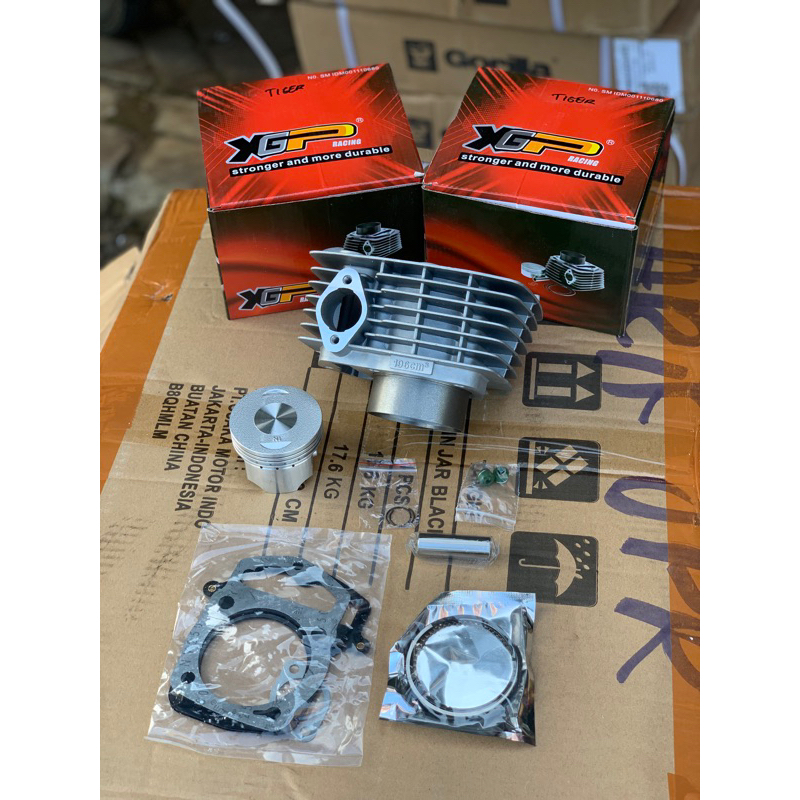 Blok Mesin Tiger Cylinder Blok XGP Racing Set Piston 65,5mm