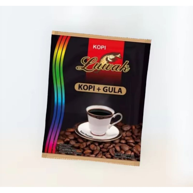 

Kopi Luwak Hitam Kopi + Gula