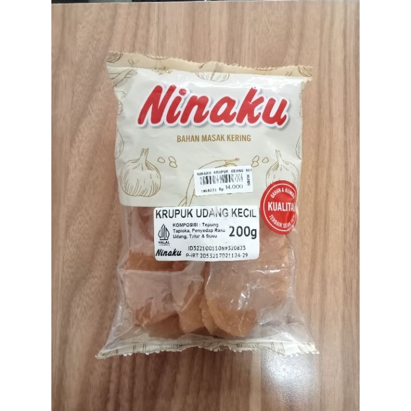 

Ninaku krupuk udang kecil 200g