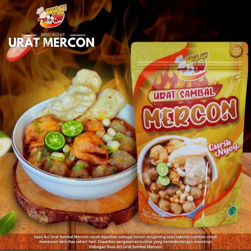 

Baso Aci Urat 69 sambal mercon