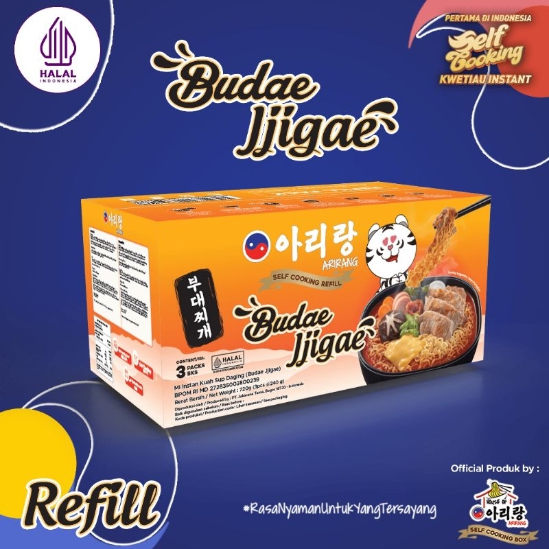 

Arirang Self Cooking Refill_Budae Jjigae (3 pcs)