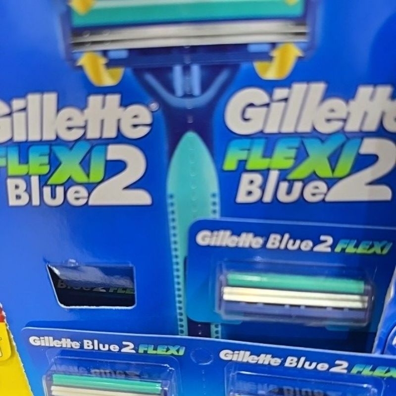 GILLETTE BLUE 2 flexible alat cukur/pcs
