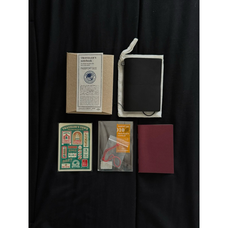 

Traveler's Notebook Passport Size Black