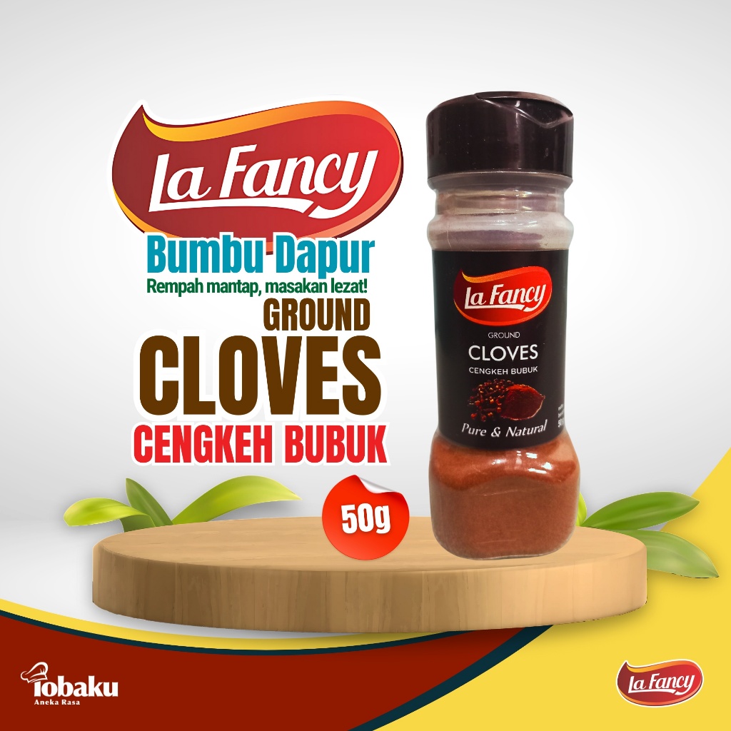 

LA FANCY Cengkeh Bubuk - Ground Cloves - Bumbu Rempah Dapur 50g