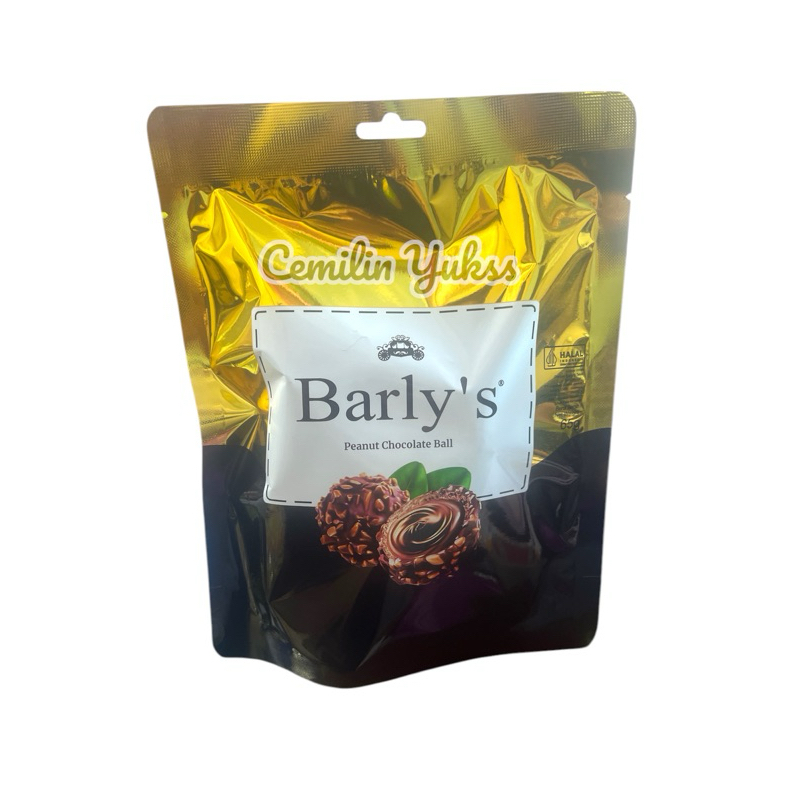 

Barly's Peanut Chocolate Ball 65g Wafer Coklat Kacang Coklat Wafer Ball