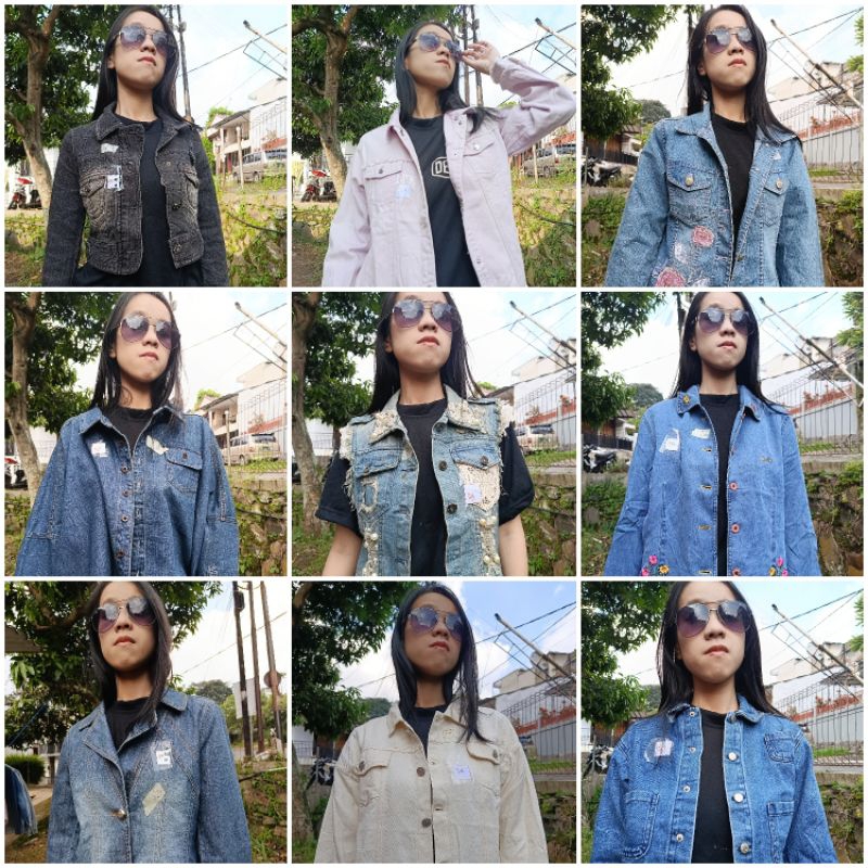 Jaket Denim Premium Bon 75k