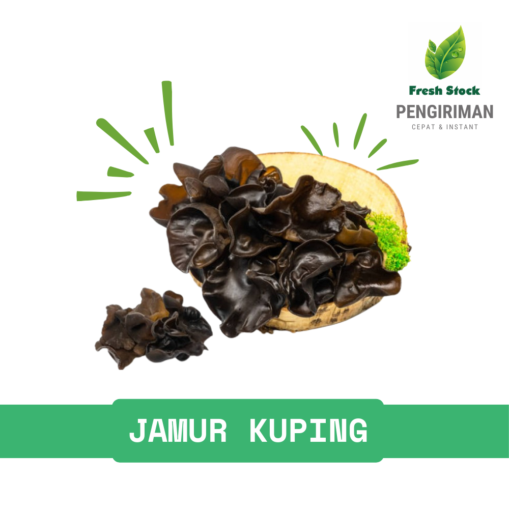 

Jamur Kuping / Dried Black Jelly Mushroom Freshstock