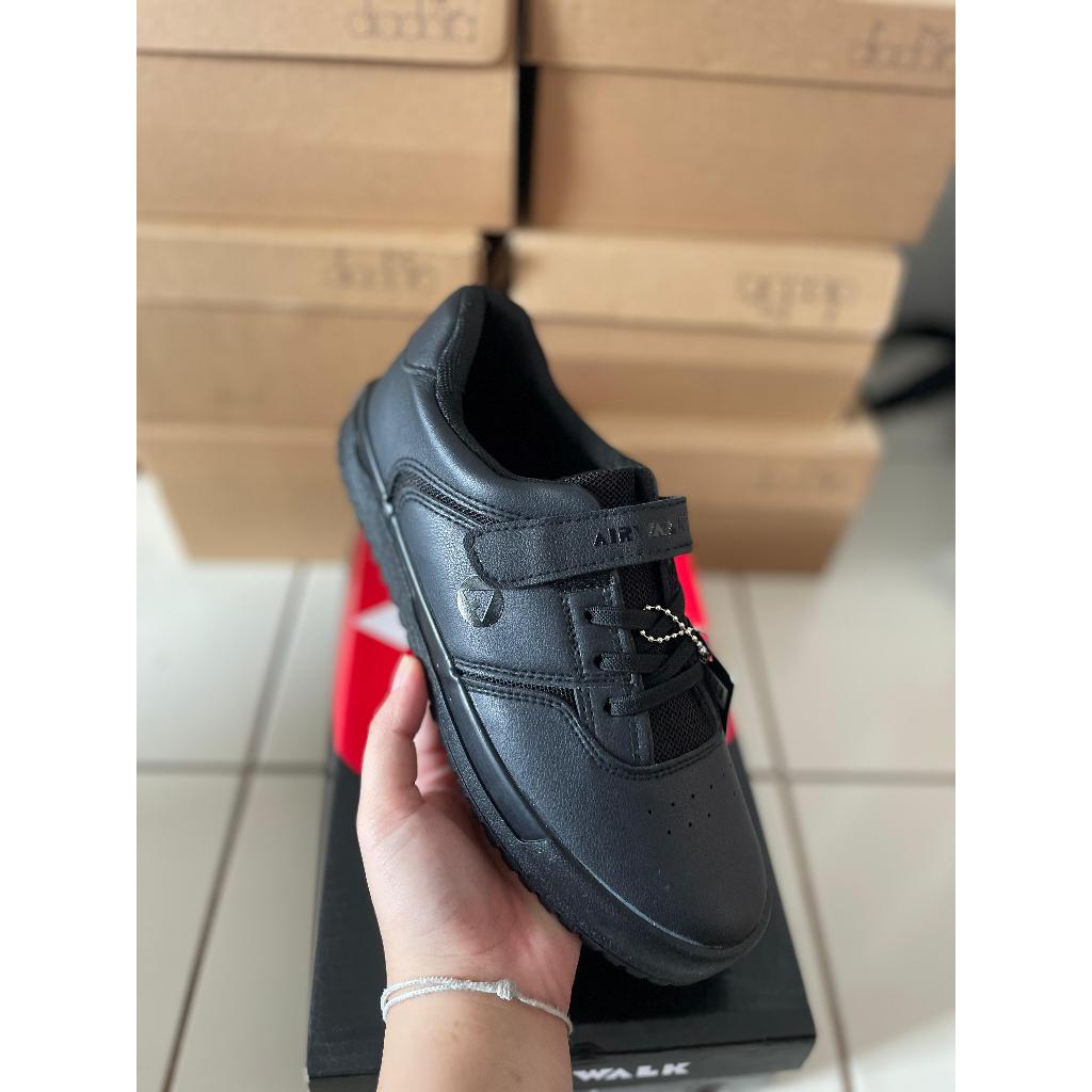 Sepatu Airwalk Bexley Anak Laki-Laki / Perempuan Mono Black (Hitam)