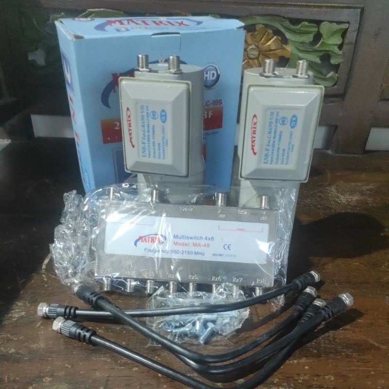 Lnb C Band VH Vertical Horizontal Matrix