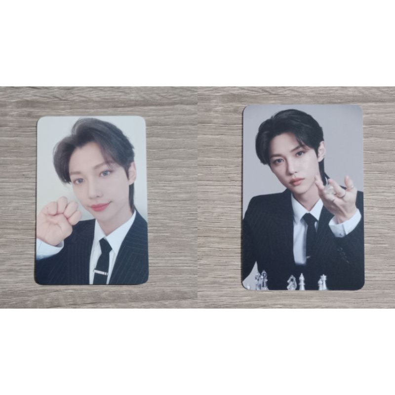 Photocard PC Felix Nacific Round 16 Double Sided DS Stray Kids