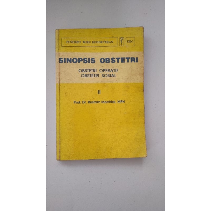 Buku kedokteran sinopsis obstetri